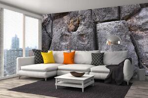 Samolepiaca vliesová fototapeta Veľké kamene 375 x 250 cm