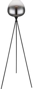 Globo 15548S1 - Stojacia lampa MAXY 1xE27/60W/230V čierna
