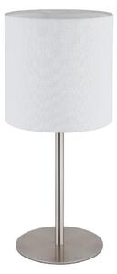 Globo 21440W - Stolná lampa BENSON 1xE27/40W/230V biela