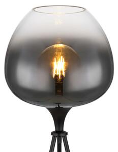 Globo 15548S1 - Stojacia lampa MAXY 1xE27/60W/230V čierna