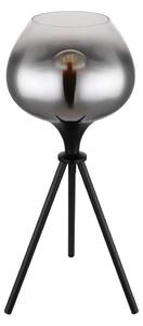 Globo 15548T1 - Stolová lampa MAXY 1xE27/40W/230V čierna