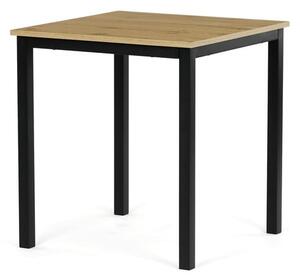 Jedálenský stôl Autronic 70x70 cm Hnedá Melamín GDT-201 OAK
