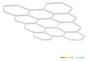 LED stropné svietidlo HEXLINE LED/513W/230V 4000K 300x516 cm biela