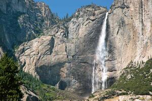 DIMEX | Vliesové fototapety na stenu Yosemitský park MS-5-3165 | 375 x 250 cm | zelená, modrá, šedá