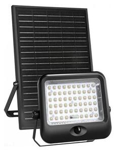 LED solárny reflektor s pohybovým senzorom MHCS LED/35W/3,2V IP65 15000 mAh + DO