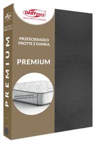 FROTÉ PRESTIERADLO PREMIUM 90X200 CM TMAVOSIVÉ