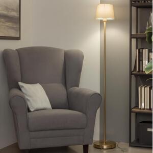 Brilagi - LED stojacia lampa CERIA 1xE27/20W/230V pr. 20,5 cm sivá/zlatá