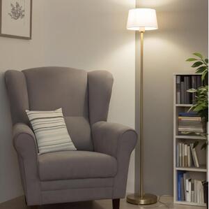 Brilagi - LED stojacia lampa CERIA 1xE27/20W/230V priemer 25 cm šedá/zlatá