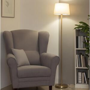 Brilagi - LED stojacia lampa CERIA 1xE27/20W/230V priemer 30 cm béžová/zlatá