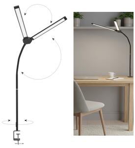 Brilagi - LED Stmievateľná stolná lampa USB VARIO LED/14W/5V 3000-6000K čierna