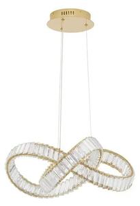 Krištáľový luster Conceto B 60 zlaté – LED