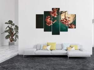 Obraz - Sakura v splne (150x105 cm)