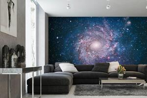 Samolepiaca vliesová fototapeta Dych vyrážajúce galaxie 375 x 250 cm