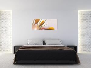 Obraz - Jarné kvety (120x50 cm)