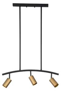 LED luster Pogno 722 čierne – GU10