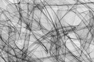 DIMEX | Vliesové fototapety na stenu Abstraktná maľba MS-5-2512 | 375 x 250 cm | biela, čierna