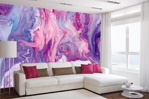 Samolepiaca vliesová fototapeta Akryl s mramorovým vzorom 375 x 250 cm