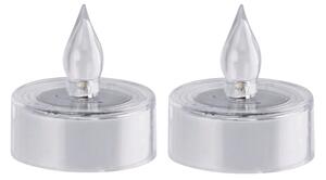 Solárne LED čajové sviečky FLARNIS, sada 2 ks