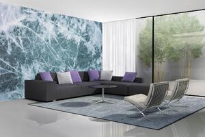 Samolepiaca vliesová fototapeta Poškriabaný povrch ľadu 375 x 250 cm