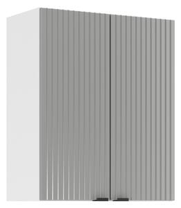 Kuchynská skrinka horná 60 cm - LAM G60 2D H72 - Dvierka GISEL