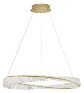 Krištáľový luster Aurelia 45W 80 zlaté – Zlatá
