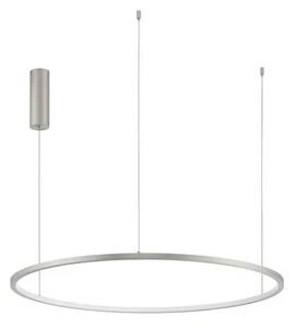 LED luster Tarquin 80 Strieborná