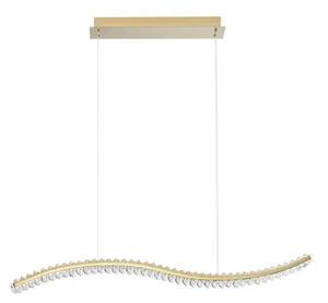 Krištáľový luster Aurelia 100 zlaté – LED