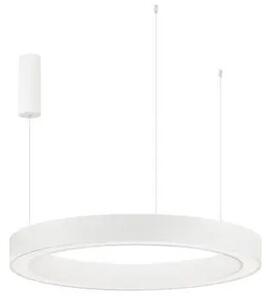 LED luster Morbido 60 biele s diaľkovým ovládaním – Biela