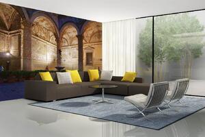 Samolepiaca vliesová fototapeta Medicejský palác, nádvorie 375 x 250 cm