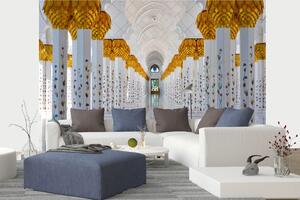 Samolepiaca vliesová fototapeta Mešita v Abu Dhabi 375 x 250 cm