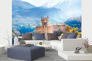 Samolepiaca vliesová fototapeta Valle D'Aosta, Taliansko 375 x 250 cm