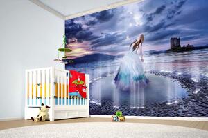 Samolepiaca vliesová fototapeta Krásna čarodejnica 375 x 250 cm