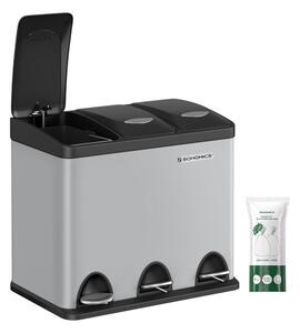 Recyklačný kôš 3x8L LTB024G01