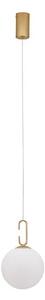 Rustikálny luster Hook 39 zlaté – LED