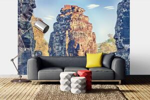 Samolepiaca vliesová fototapeta Chrám Bayon 375 x 250 cm