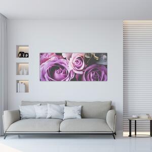 Obraz - Ružičky (120x50 cm)