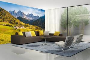 Samolepiaca vliesová fototapeta Horská scenéria 375 x 250 cm