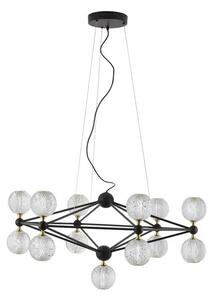Rustikálny luster Belinda 89 čierne – LED
