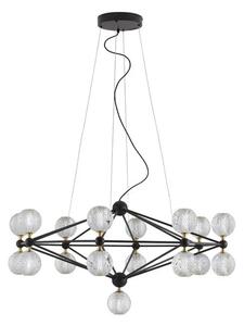 Rustikálny luster Belinda 105 čierne – LED
