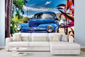Samolepiaca vliesová fototapeta Klasické americké auto 375 x 250 cm