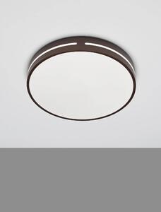 Moderné stropné svietidlo Wheel hnedé – Hnedá