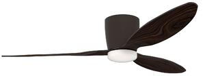 Stropná ventilátor Veneti CCT Bronze/Walnut s LED stmievateľný
