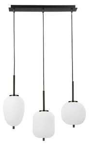 Retro luster na lanku Lato 53 čierne – E14