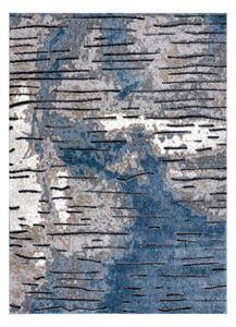 Moderný koberec COZY 8876 Rio - Štrukturálny, dve vrstvy rúna, modrá