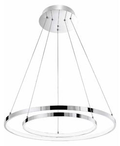 LED luster Aria 75W 60 chrome – Chromová