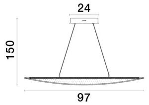 LED luster Agos 97