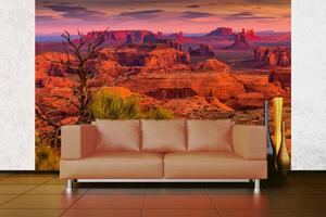 Samolepiaca vliesová fototapeta Monument Valley 375 x 250 cm