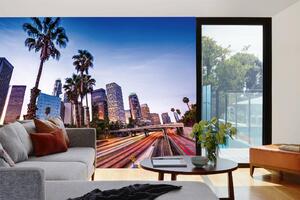 Samolepiaca vliesová fototapeta Krajina v centre Los Angeles 375 x 250 cm