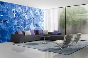 Samolepiaca vliesová fototapeta Kocky ľadu 375 x 250 cm