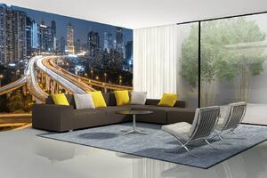 Samolepiaca vliesová fototapeta Mestská prevádzka 375 x 250 cm